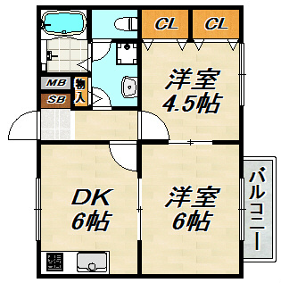 Ａスクエア桜木町 間取り図