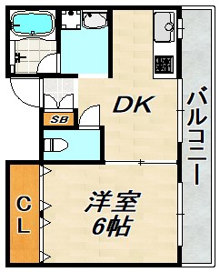 林マンション 間取り図