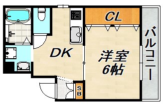 林マンション 間取り図