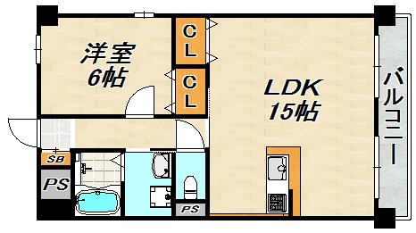 アーバンコート五位ノ池 間取り図