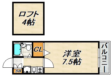 キャンパスヒルズ鈴蘭台 間取り