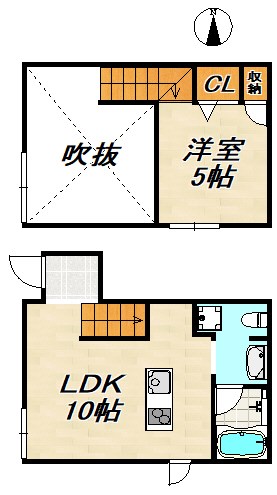 Y&amp;#39;s House神撫町6 間取り図