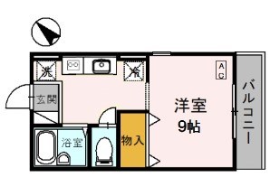 フェニックス月見山 間取り図