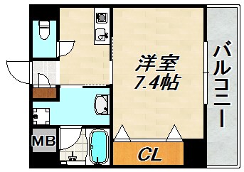 メゾン・ド・ヴィレ板宿 間取り図
