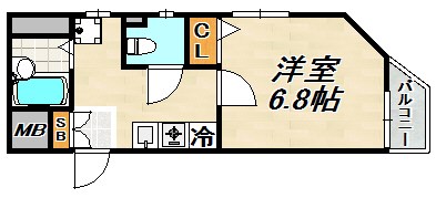 サンスターマンション 間取り図