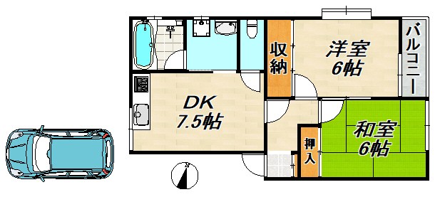 モントレ菅の台 間取り図