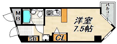 ミスティエイト 間取り図