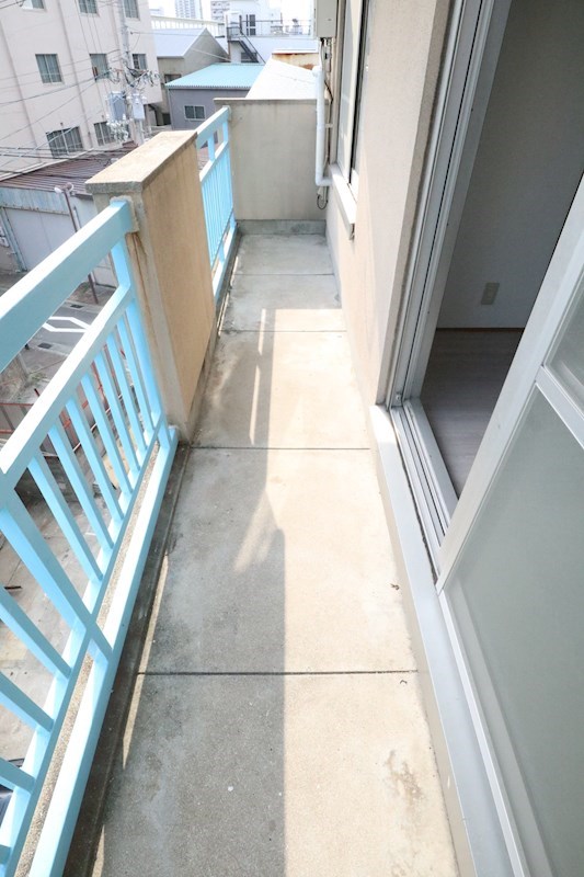 前田住宅ビル ベランダ
