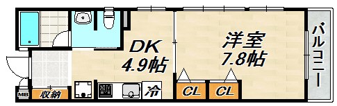 ワコーレヴィータ月見山 間取り図