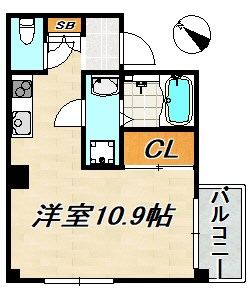 新長田BENEFIC 間取り図