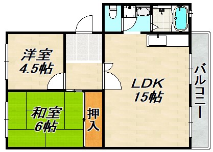 すずらん台コート 間取り
