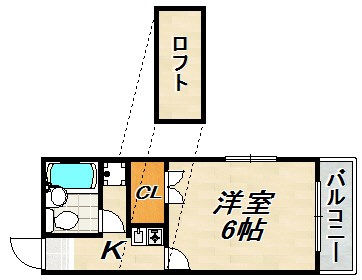 ラフォーレ一ノ谷 間取り図