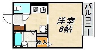 月見山サンハイム 間取り図