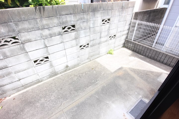 月見山サンハイム ベランダ