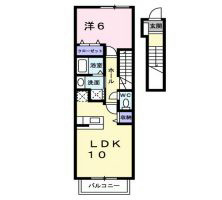 パルティール妙法寺Ⅱ 間取り図