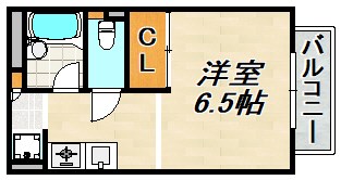 シャルマン前原 間取り図