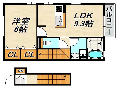カーサ・デ・ヴェルデ 間取り図