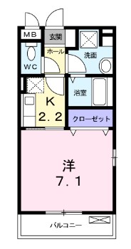 ウッディーバレイⅡ 間取り図