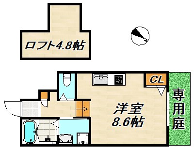 あんしん大谷町 間取り図
