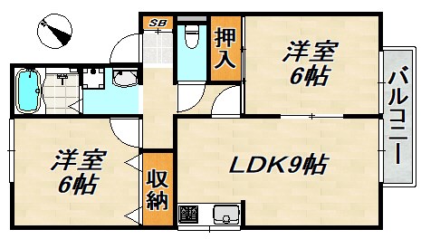 パークレット 間取り図