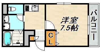ルミエール下條 間取り図