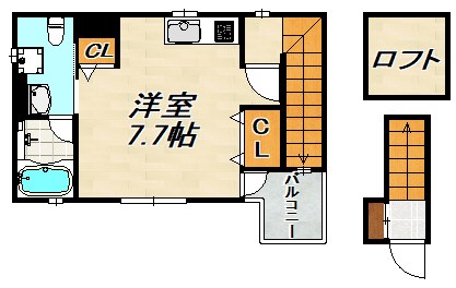 ヴィアノ山下町 間取り図