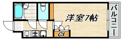 パームスハイツ 間取り図