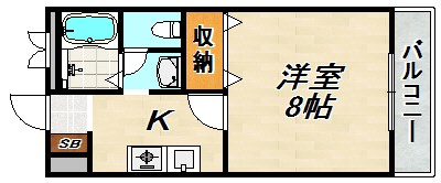 セトル月見山 間取り図