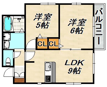 レ・セーナ上沢 間取り図