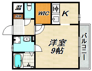 フォレストメゾン須磨寺 間取り図