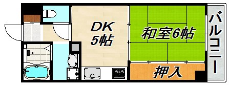 シャロンT・Ⅰ 間取り図