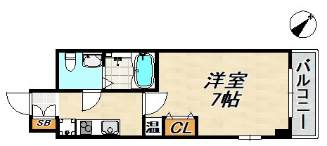 マロワール神戸 間取り図