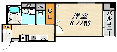 レジデンス富久寿 間取り図