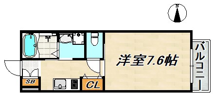 ワコーレヴィアーノ長田大塚町 間取り図