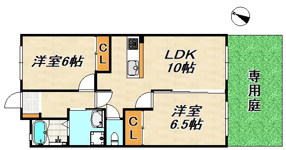 サンハイツ 間取り図