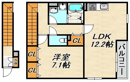 リブリ・長尾 間取り図