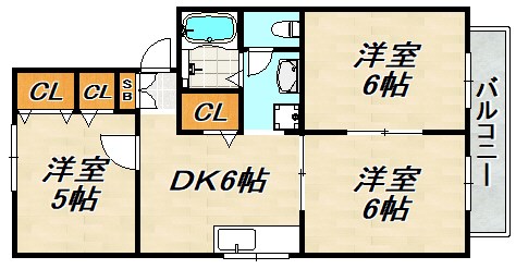 ベルフォーレ 間取り図