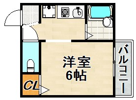 ヒルズ山下Ⅱ 間取り図