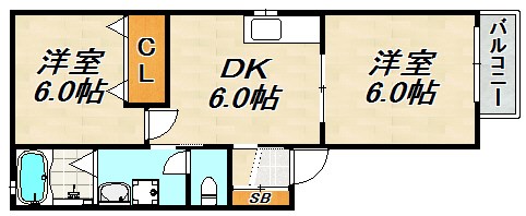 下村ハイツ 間取り図