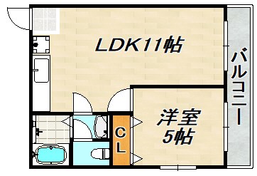寿ハイツ 間取り図
