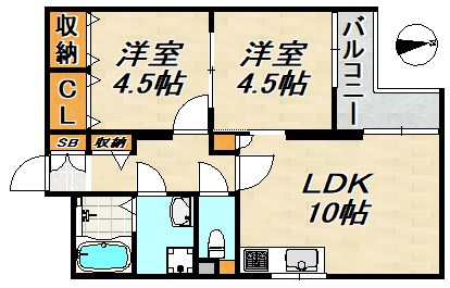 サンコート須磨 間取り