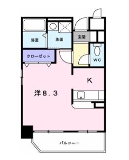 コンフォルト水笠 間取り図