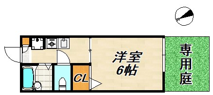 ミノルハイツ 間取り図