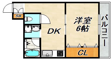 林マンション 間取り図