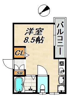 フィオーレ鷹取町 間取り図