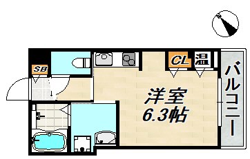 Casa上沢 間取り図