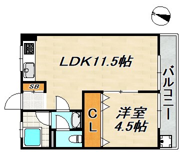 藤マンション 間取り図