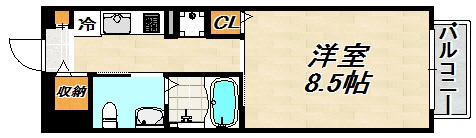 ビエンベスティード 間取り図