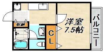 ハイツKAIUN 間取り図