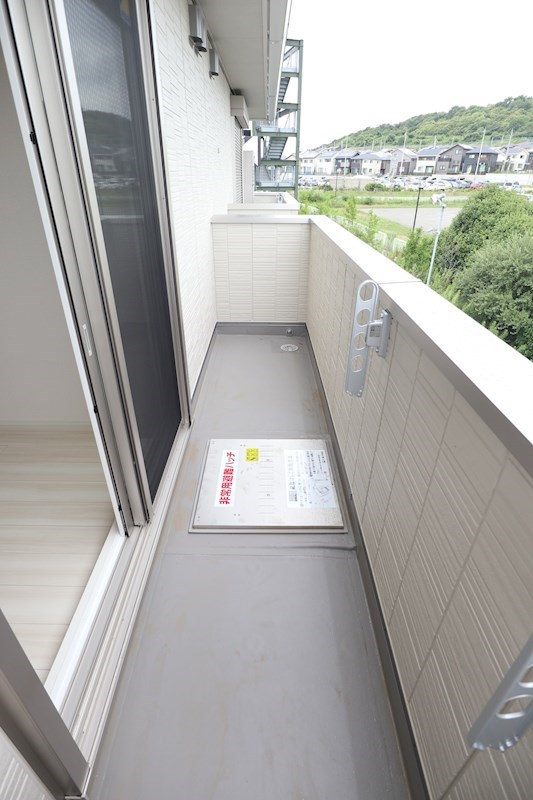 クローバー富士1号館 ベランダ